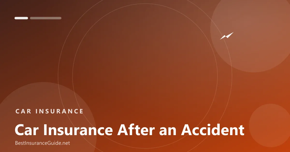 How much does car insurance go up after an accident banner