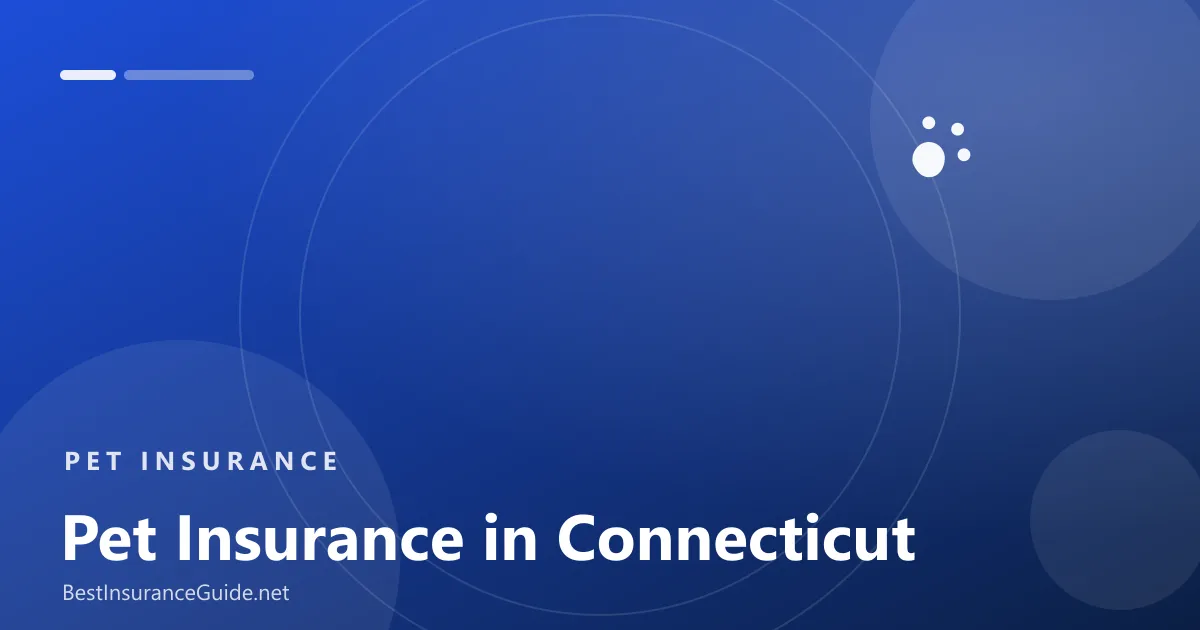 Pet insurance in Connecticut banner