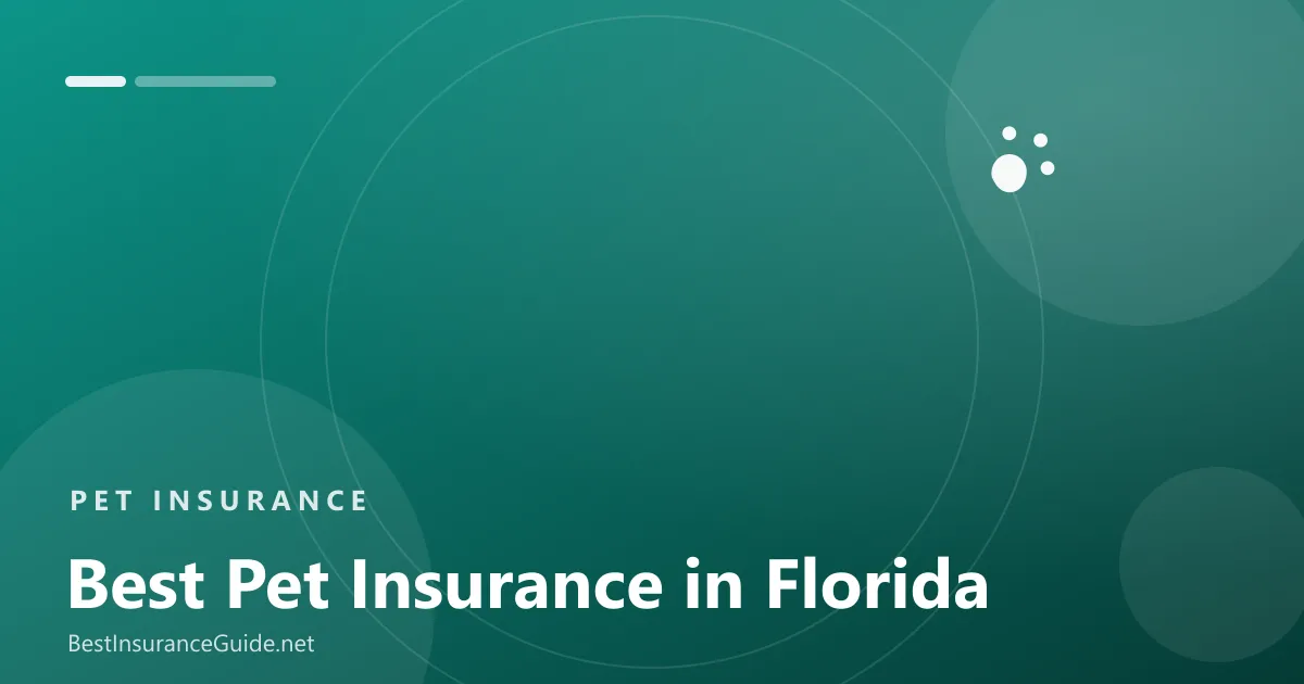 Best pet insurance in Florida banner