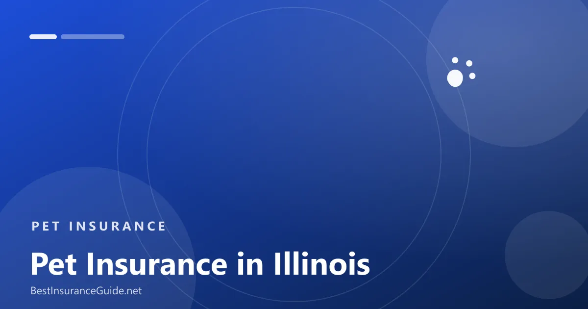 Pet insurance in Illinois banner